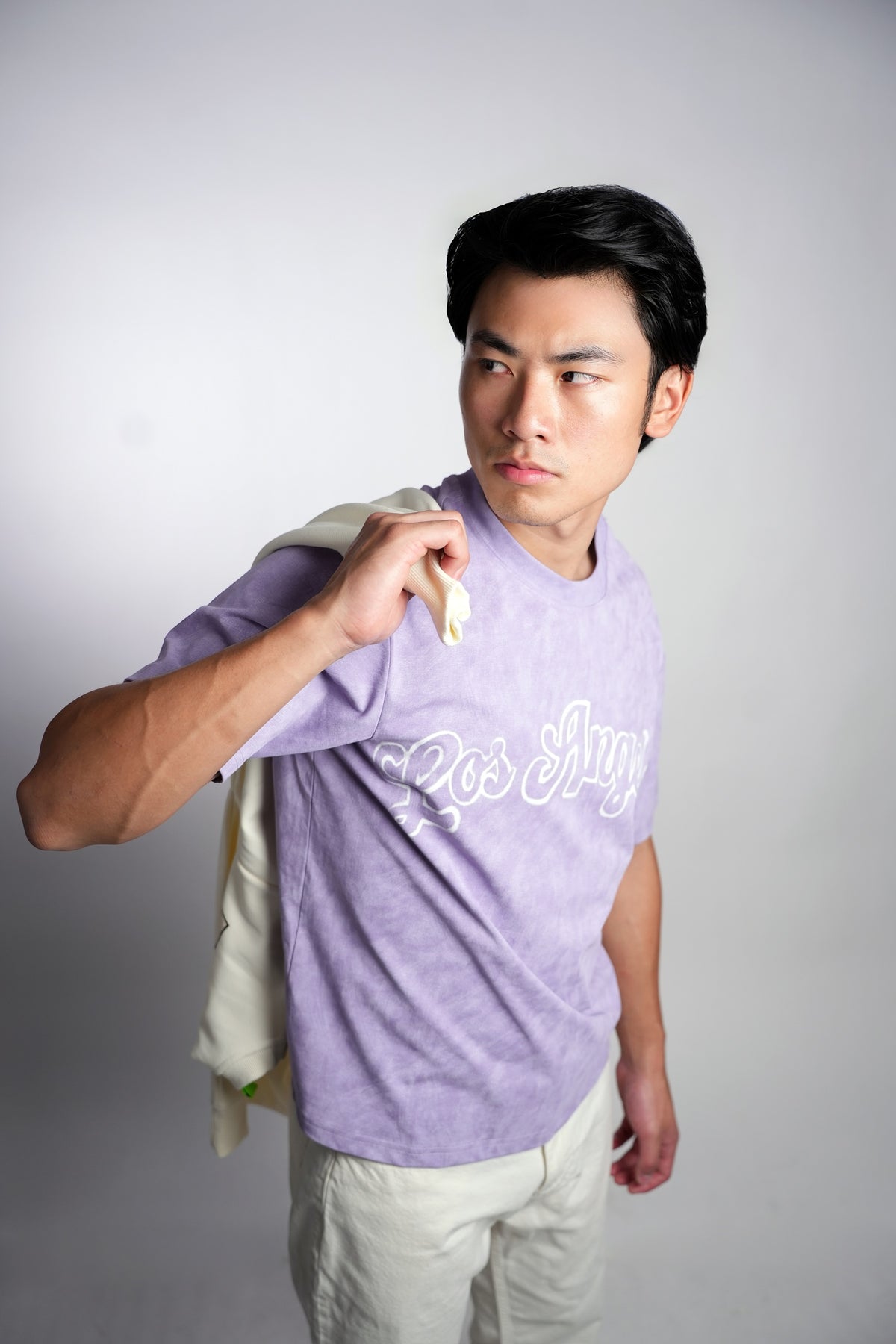 LOS ANGELES 95 PURPLE TEE