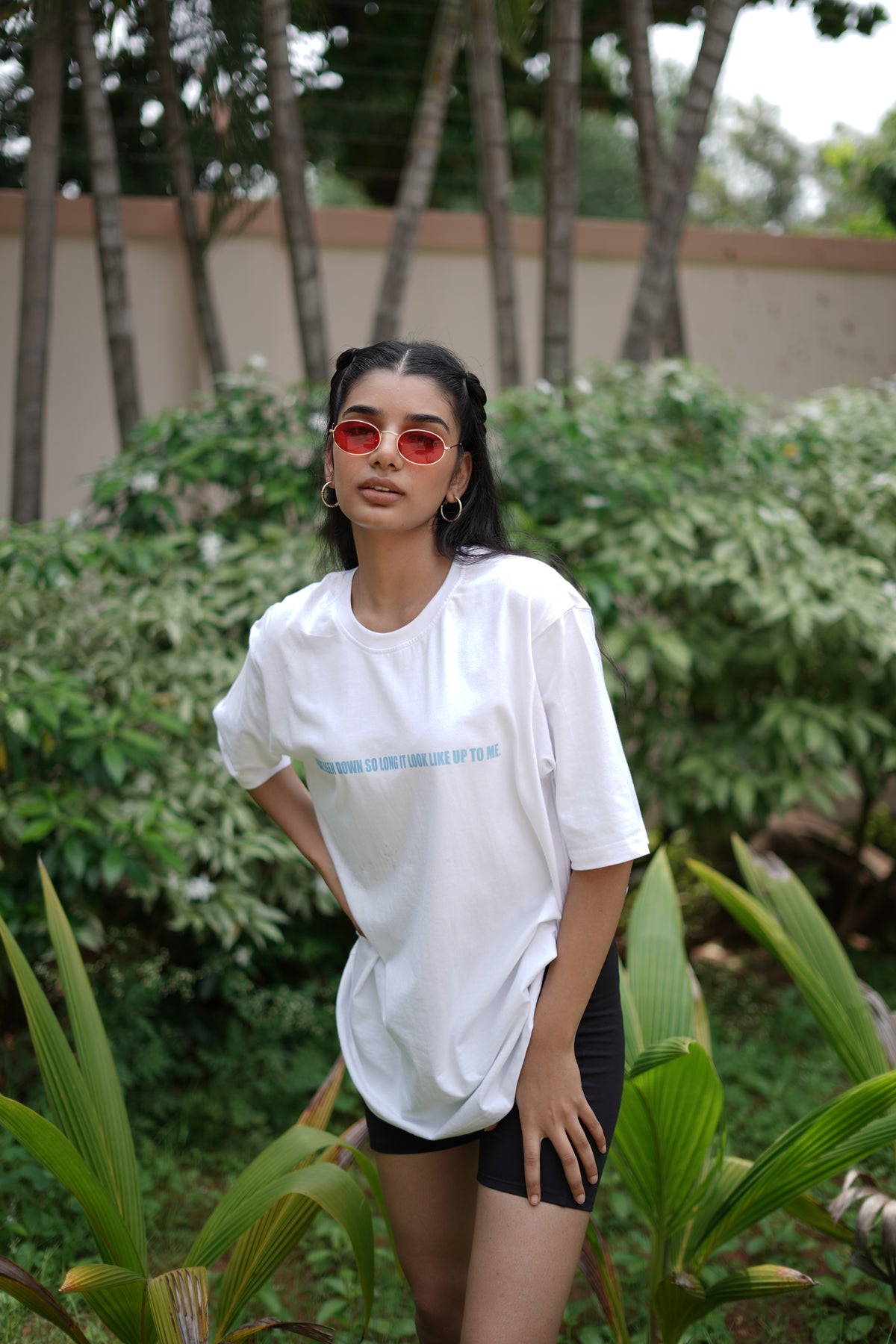 white "LASTING" tshirt unisex
