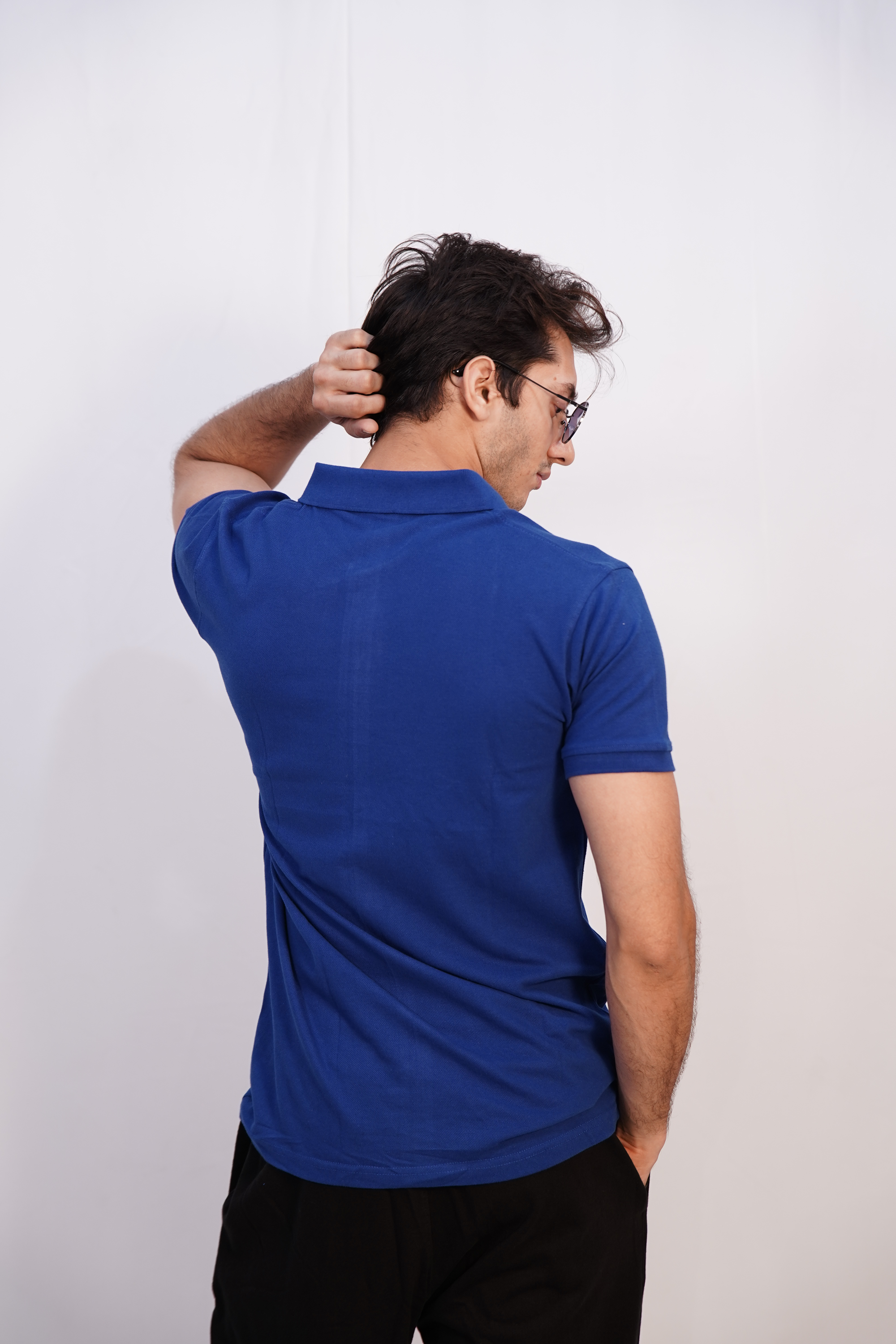 WIIZ BLUE POLO T-SHIRT