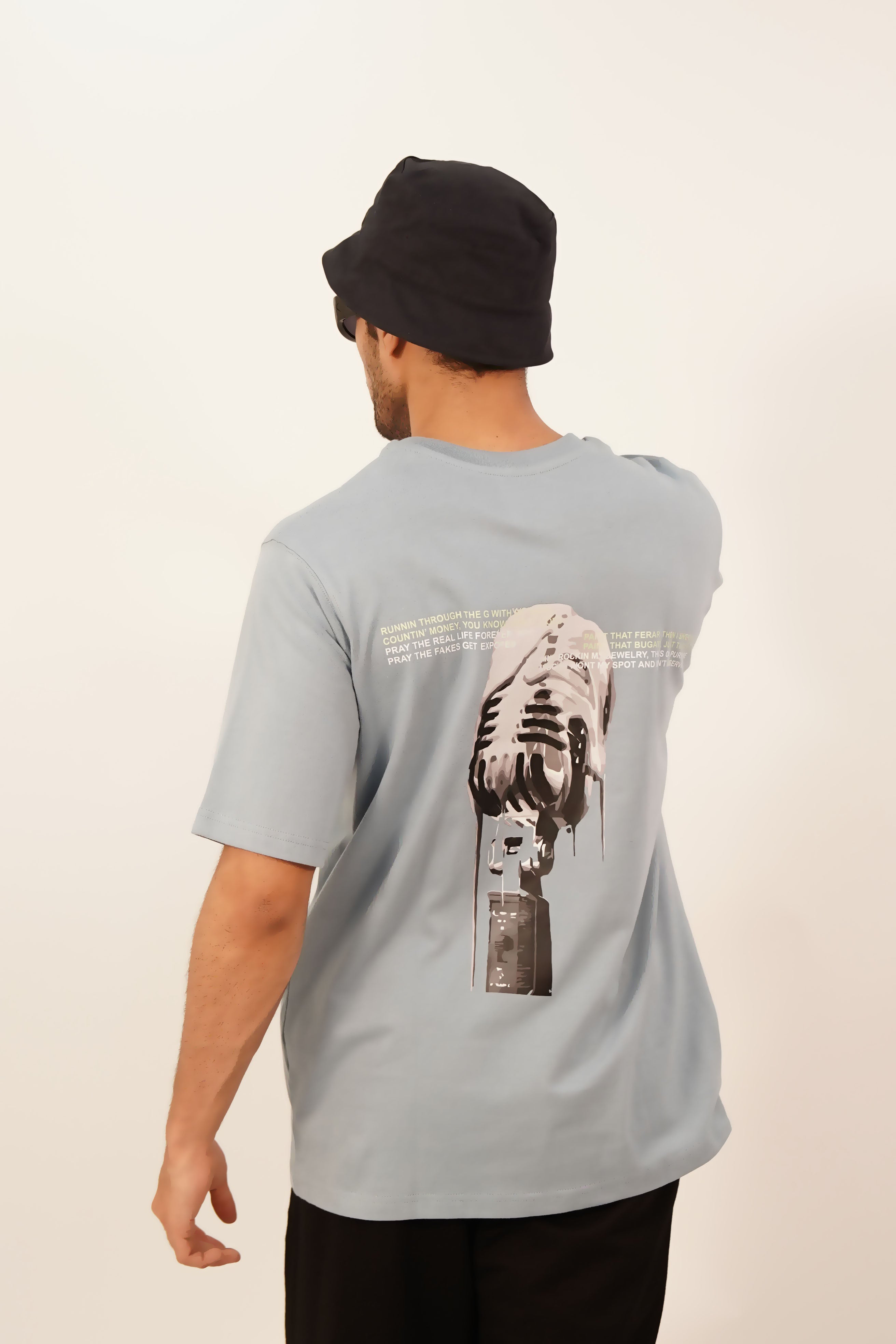 SKY BLUE "MIC" TSHIRT
