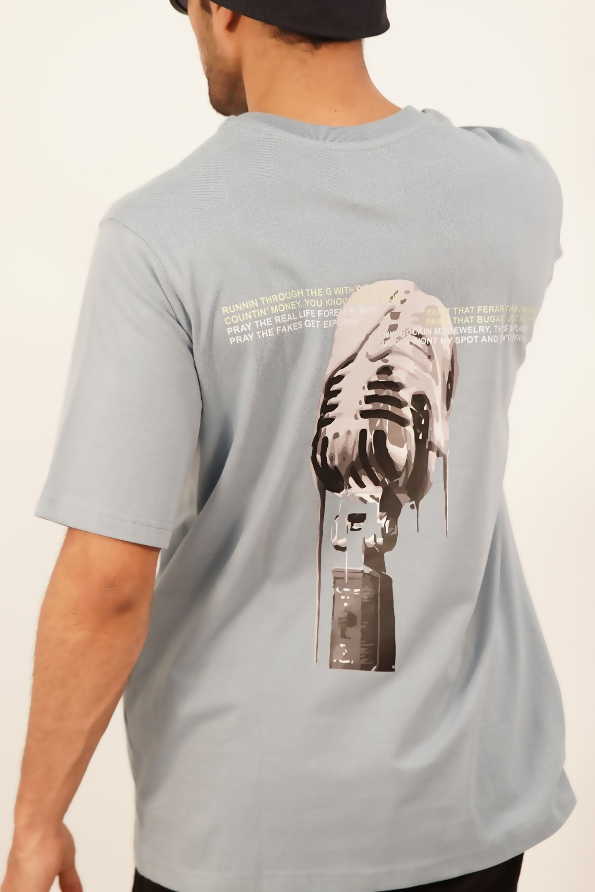 SKY BLUE "MIC" TSHIRT