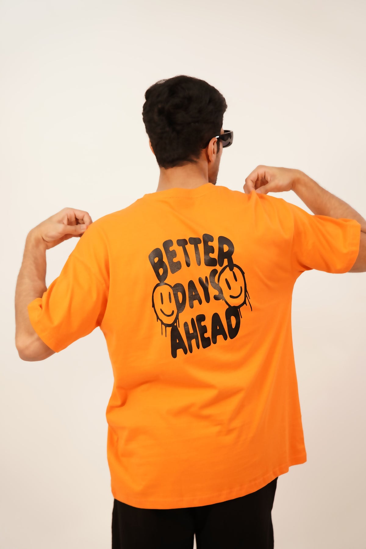 ORANGE "BETTER DAYS A HEAD" TSHIRT