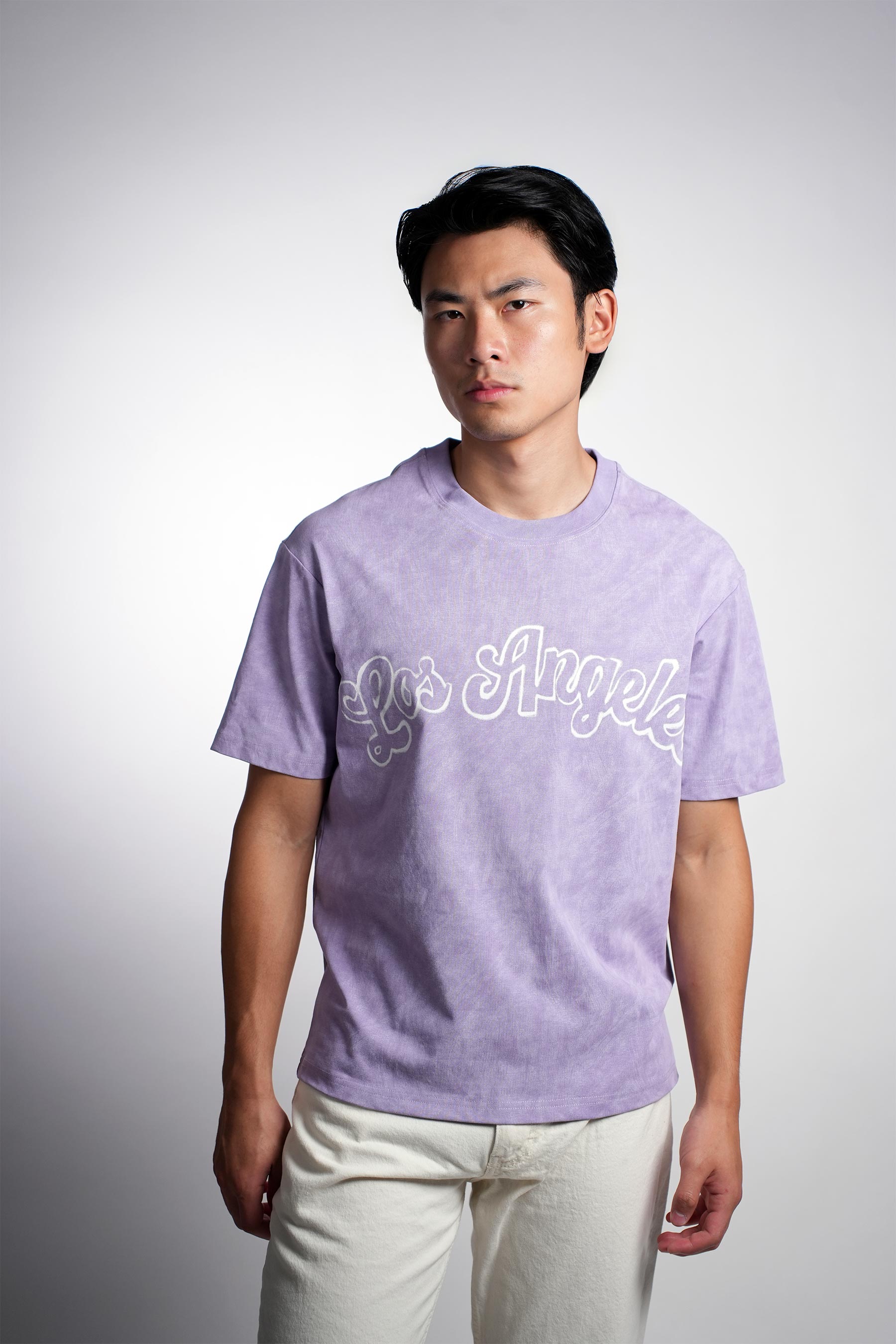 LOS ANGELES 95 PURPLE TEE