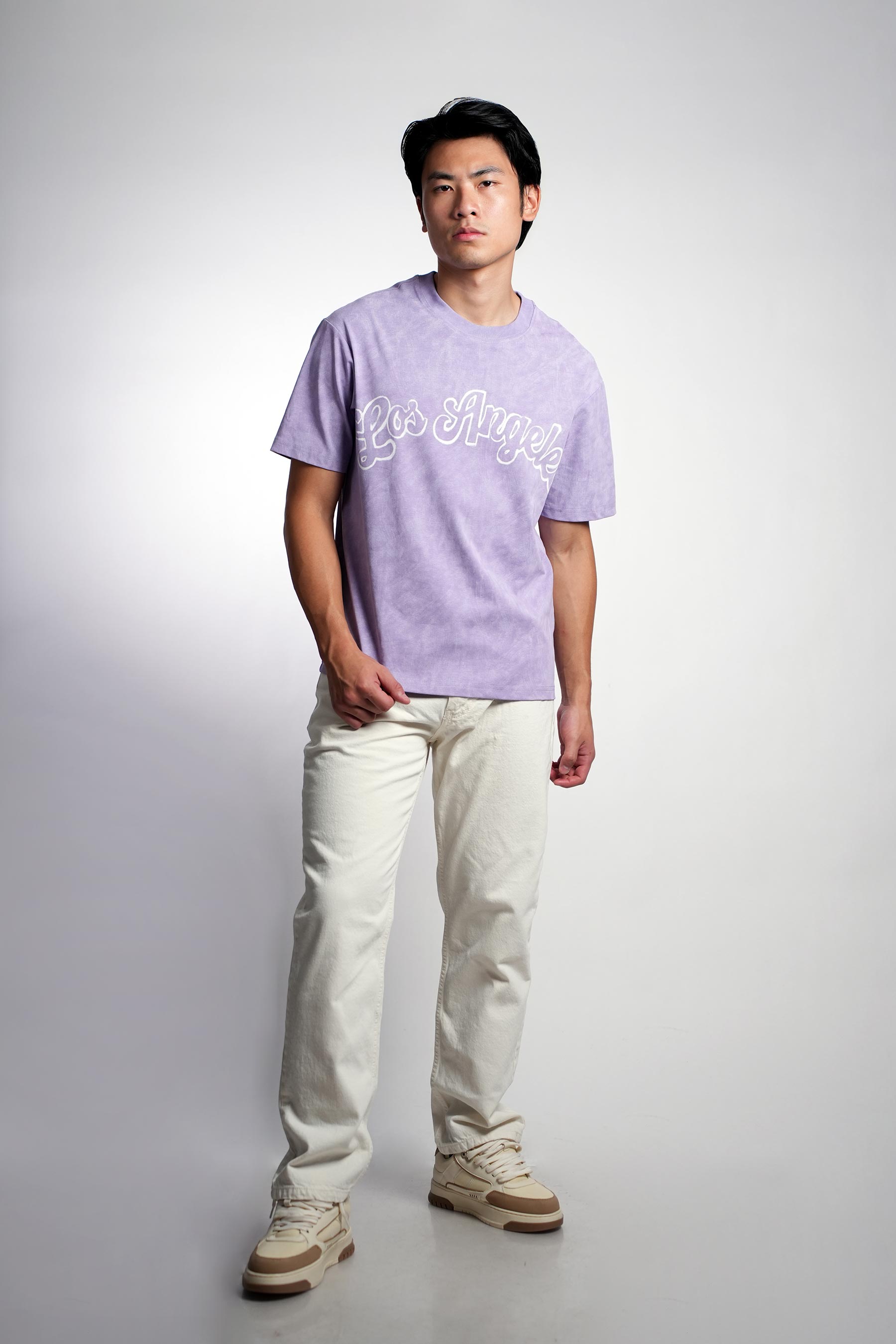 LOS ANGELES 95 PURPLE TEE
